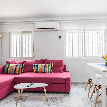 Malagaonbeach 2 - Two Bedrooms - Up To 3 People - 30 Meters Апартаменты *