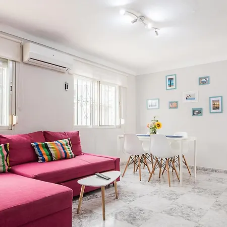 Апартаменты Malagaonbeach 2 - Two Bedrooms - Up To 3 People - 30 Meters Малага