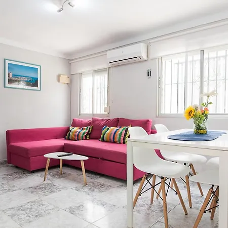 Апартаменты Malagaonbeach 2 - Two Bedrooms - Up To 3 People - 30 Meters *